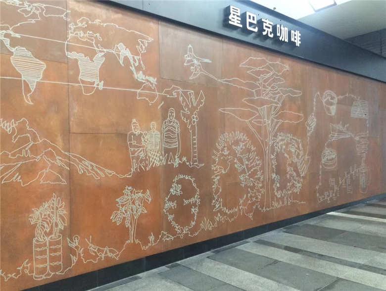 巢湖耐候钢幕墙
